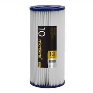 DAVEY Pleated Polyester Sediment Cartridge 20 micron Jumbo 10”