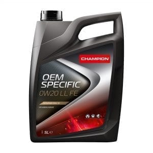 CHAMPION OEM Specific 0W20 LL FE Engine Oil 5L