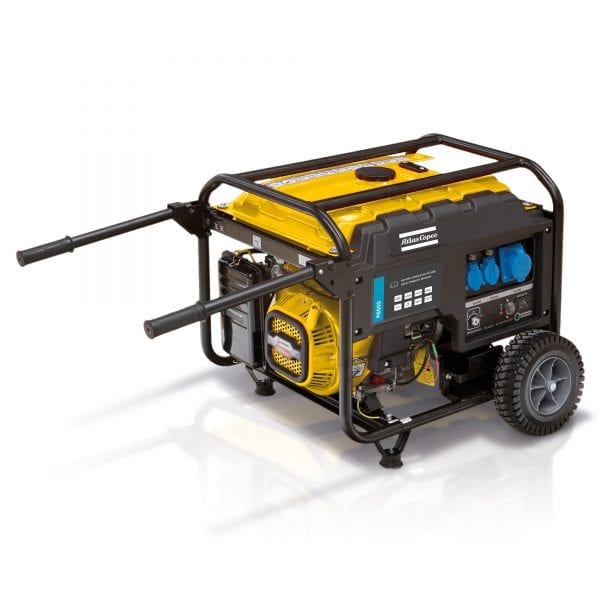 ATLAS COPCO Portable Generator with manual & electric start