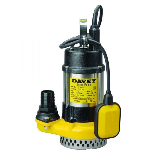 DAVEY Submersible Sump Pump D25A