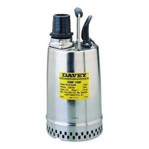 DAVEY Stainless Steel Sump Pump DCS40M