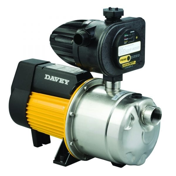 DAVEY Horizontal Multistage Pump HS60-10 T/M with Torrium 2 TT70/M Controller