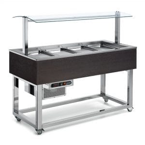 AFINOX Essence Green - Refrigerated food islands with static tank