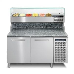 AFINOX Spring Pizza 820 Refrigerated Counter