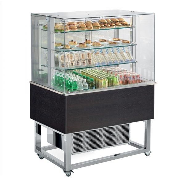 AFINOX Essence Blue Platinum Plus 3 Ventilated Refrigerated Display Cabinet