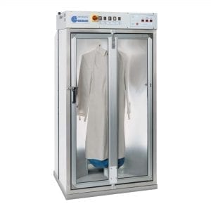 VAPOR BOX  - Finishing cabinet for jackets, coats and trousers, with or without boiler.