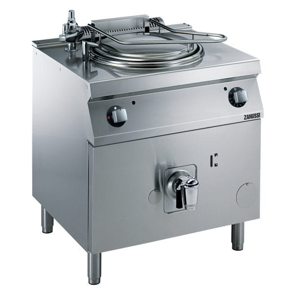 ZANUSSI EVO 700 Freestanding Gas Boiling Pan 60Lt Indirect Heat with Auto Refill