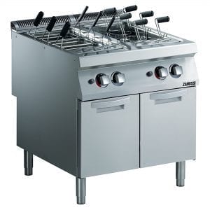 ZANUSSI EVO 900 Gas Pasta Cooker, 2 Wells, 40 Lts