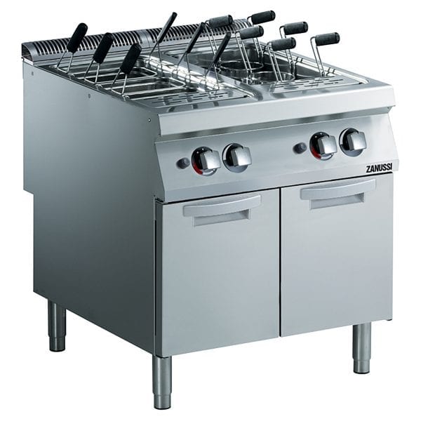 ZANUSSI EVO 900 Gas Pasta Cooker, 2 Wells, 40 Lts