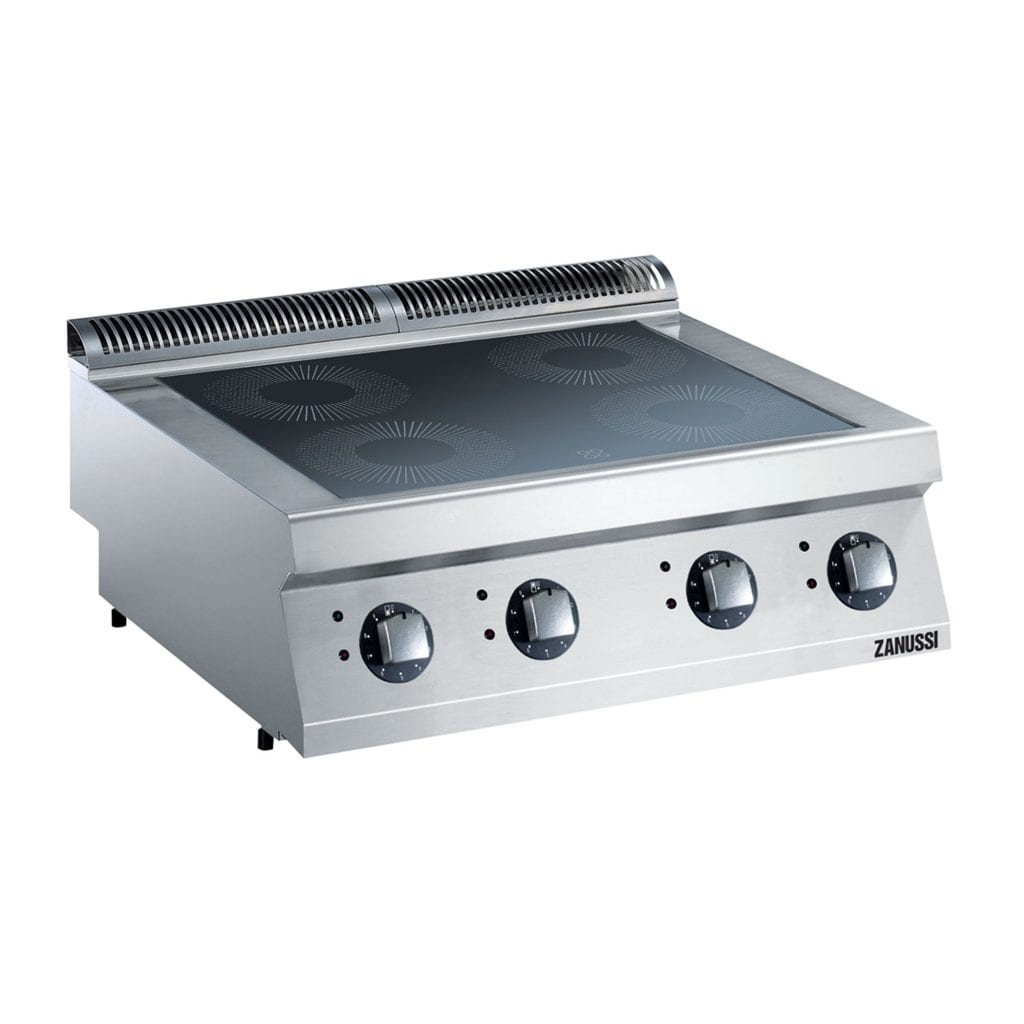 ZANUSSI EVO 700 4 Hot Plates Electric Induction Cooking Top Range Rey