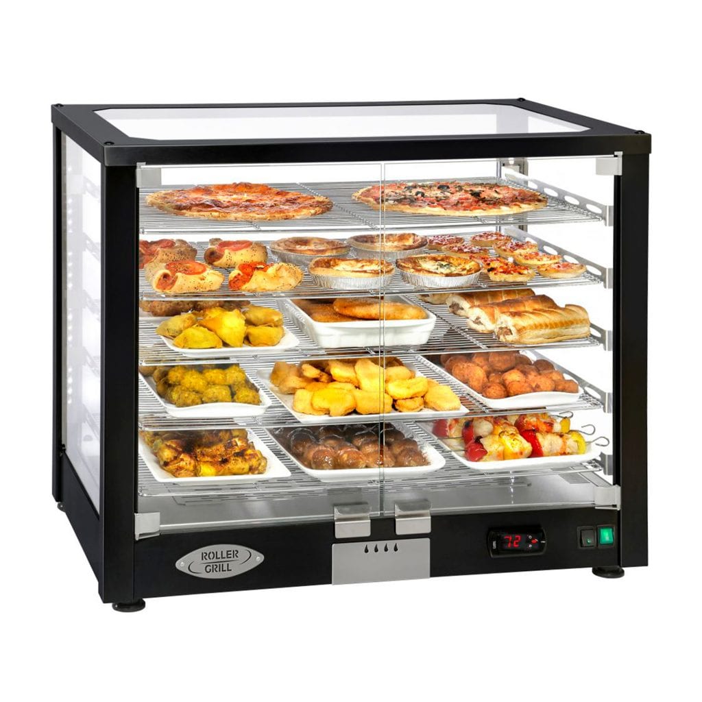 ROLLER GRILL Heated Warming Display WD 780 D Rey Lenferna