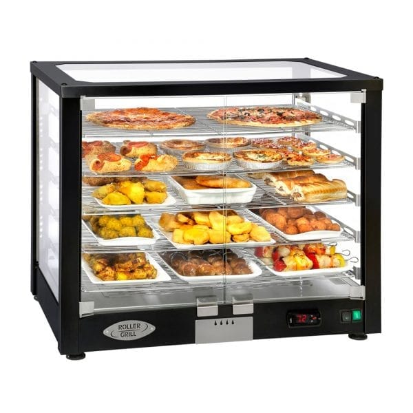 ROLLER GRILL Heated Warming Display WD 780 D