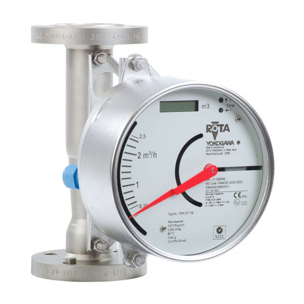 YOKOGAWA RAMC Variable Area Flow Meter - Rey Lenferna