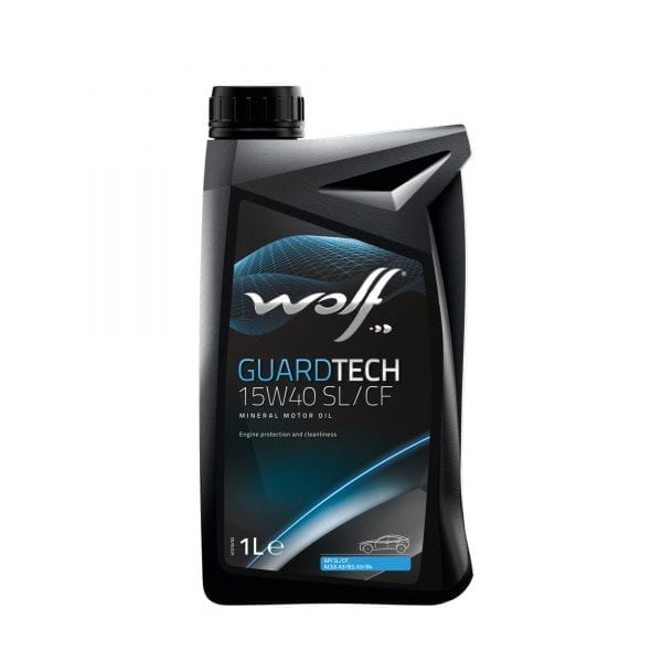 WOLF Guardtech 15W40 SL/CF Engine Oil 1L