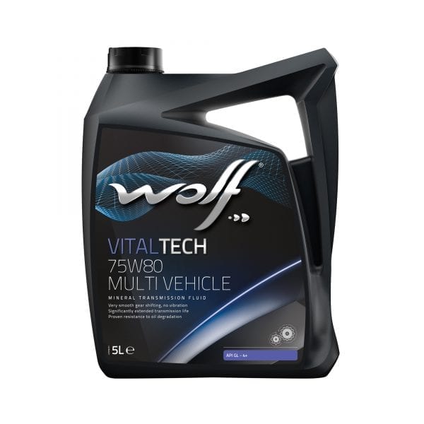 WOLF Vitaltech 75W80 Multi Vehicle Transmission Oil 5L