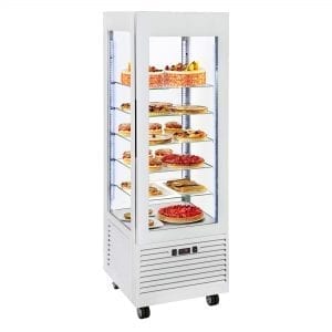 ROLLER GRILL Ventilated positive display cabinet - Glass shelves - RD 600