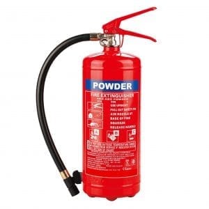 ZOESKY Portable EN3 Powder Extinguisher 4Kg