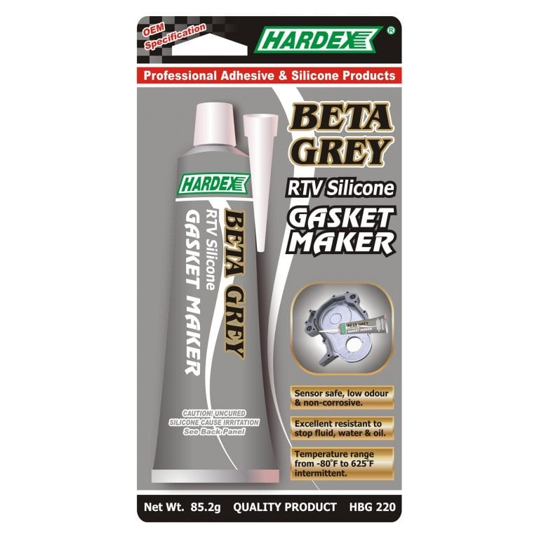 HARDEX Hardex Beta Grey RTV Silicone Gasket Maker 85.2G Rey Lenferna