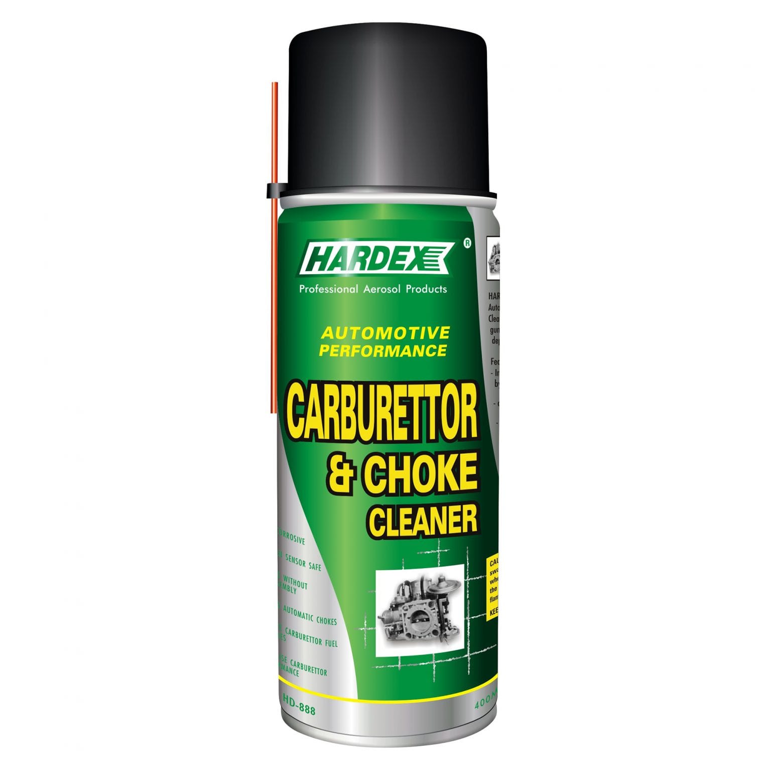 HARDEX Carburettor & Choke Cleaner 400ML Rey Lenferna