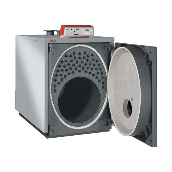 UNICAL ELLPREX Pressurized Steel Boiler with reversed flame