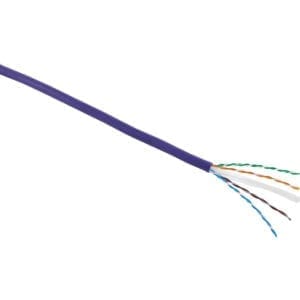 EXCEL Category 6 Cable U/UTP 24AWG Dca LS0H 305m Box - Violet