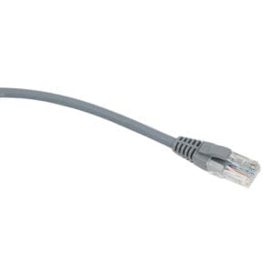 EXCEL Category 6 Patch Lead U/UTP Unshielded LS0H Blade Booted 1m