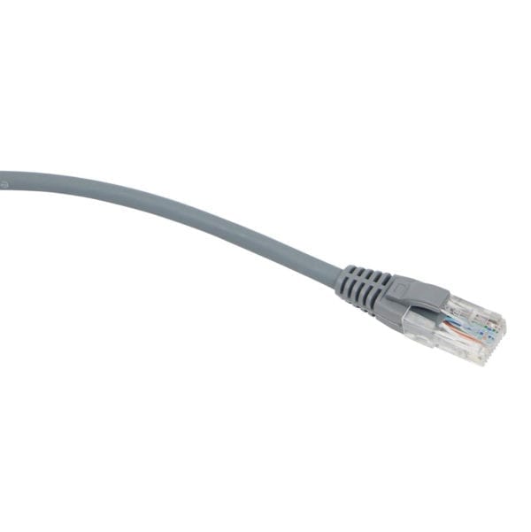 EXCEL Category 6 Patch Lead U/UTP Unshielded LS0H Blade Booted 1m