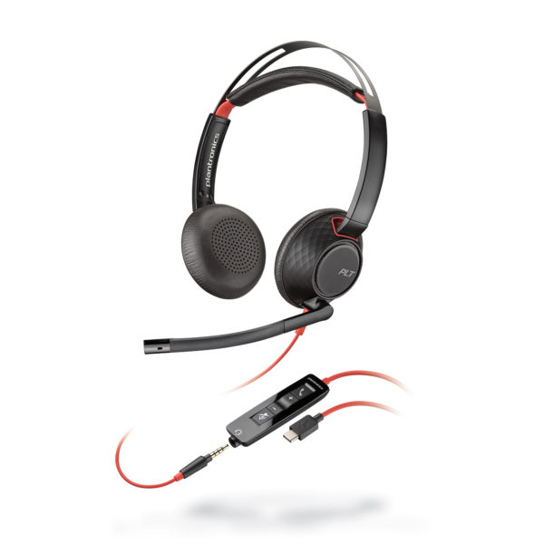 POLY BLACKWIRE 5200 Series Wired USB Headsets