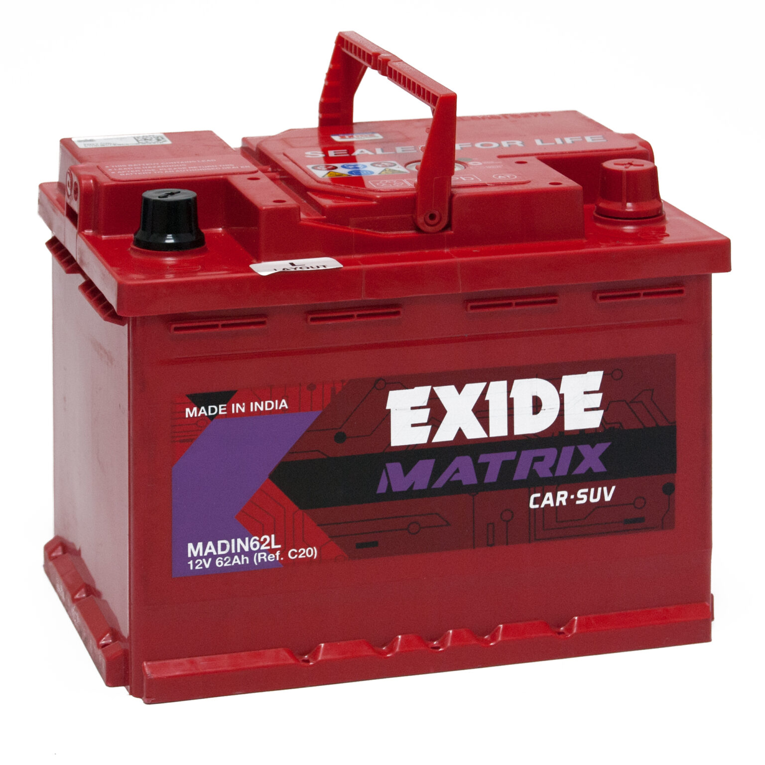 EXIDE DIN62L MF Battery Rey Lenferna