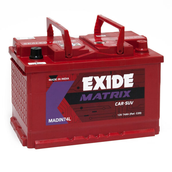 EXIDE DIN74L MF Battery